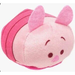 Disney Tsum Tsum Piglet Winnie the Pooh Mini 3.5" Plush Pink Toy Character Gift